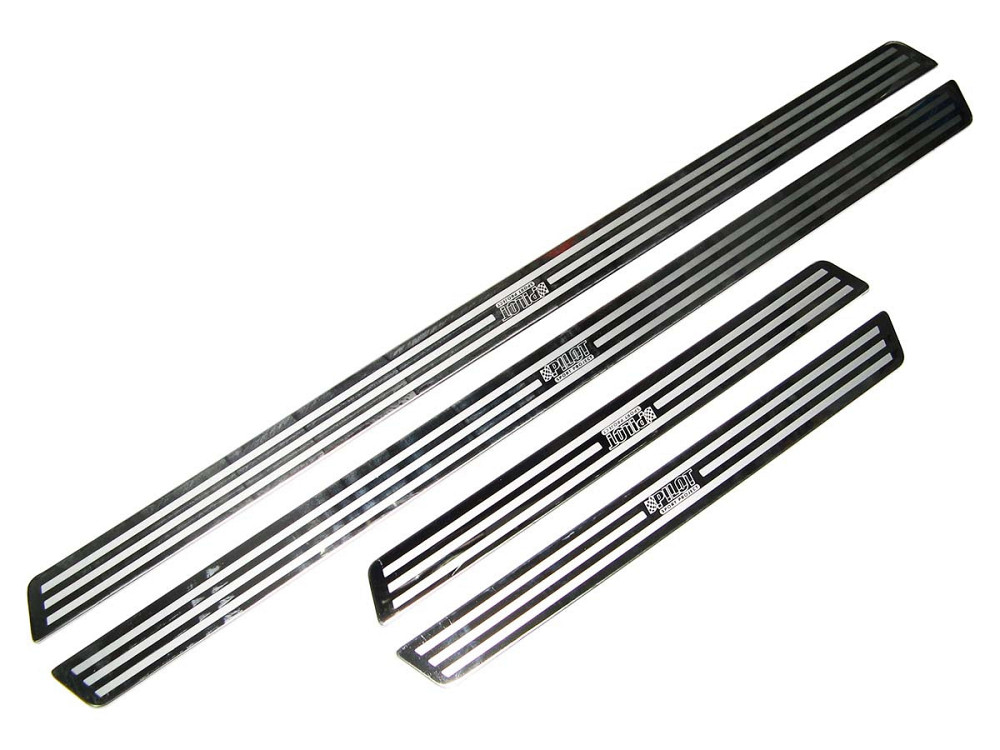 Накладки на пороги W-59 нержавіюча сталь RaceSport Вінниця - фото 3