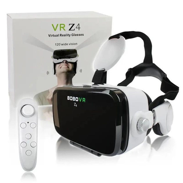 Виар очки для телефона VR BOX Z4, 3д виртуальная реальность, Очки VR pro 3Д реальность QO-10 Киев - изображение 9