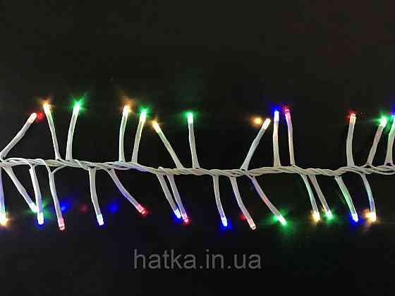 Гірлянда новорічна LED VALESO Феєрверк 200 RGB Багаторежимна Білий провід LKS5015 Київ
