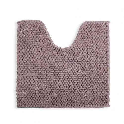 Килимок для ванної кімнати 55*50см U-виріз Ананас Promo опаловий мікрофібра Дариана Житомир