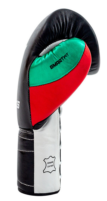 Рукавички боксерські для боксу професійні на шнурках натуральна шкіра V`Noks Mex Pro 12 унцій Київ - фото 13