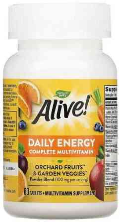Мультивитамины Nature's Way Alive!, Daily Energy 60 таб Киев