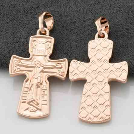 Крестик Xuping 71023, размер 30*16мм, позолота РО Киев