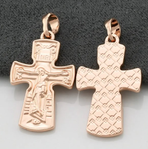 Крестик Xuping 71023, размер 30*16мм, позолота РО Киев - изображение 1