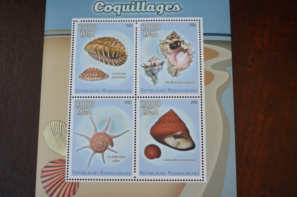 Мадагаскар. Фауна. Личности. Блок. (А-35) Полтава - изображение 1