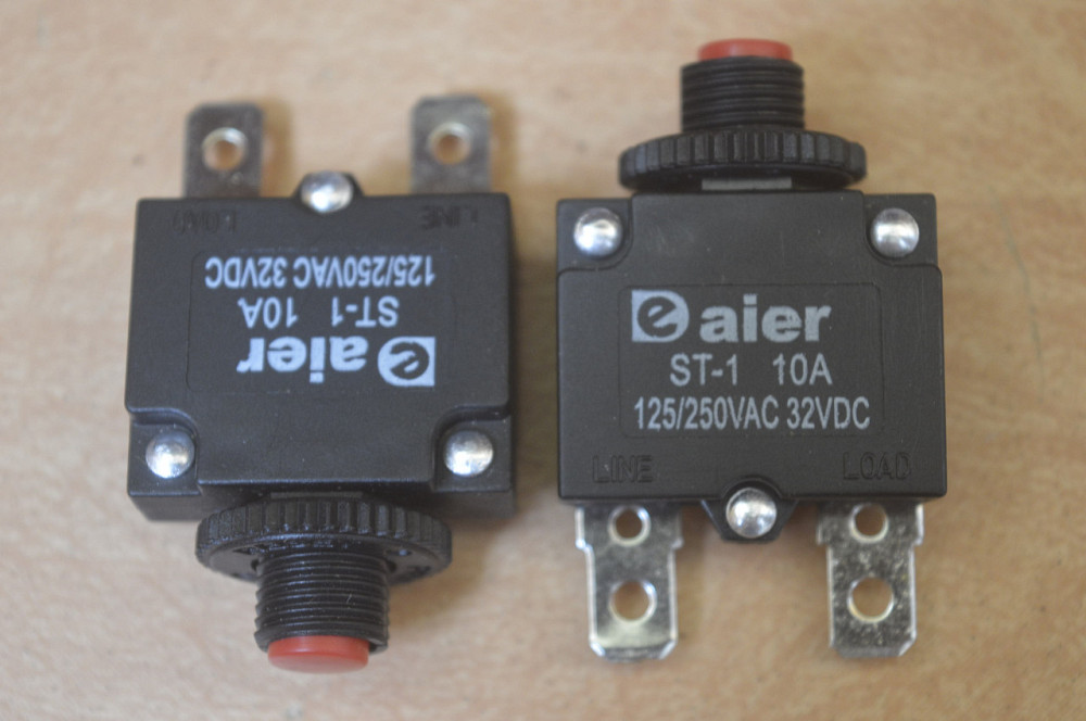 Автоматическое защитное устройство ST-1 ( Брейкер) 10А, 250V Полтава - изображение 1