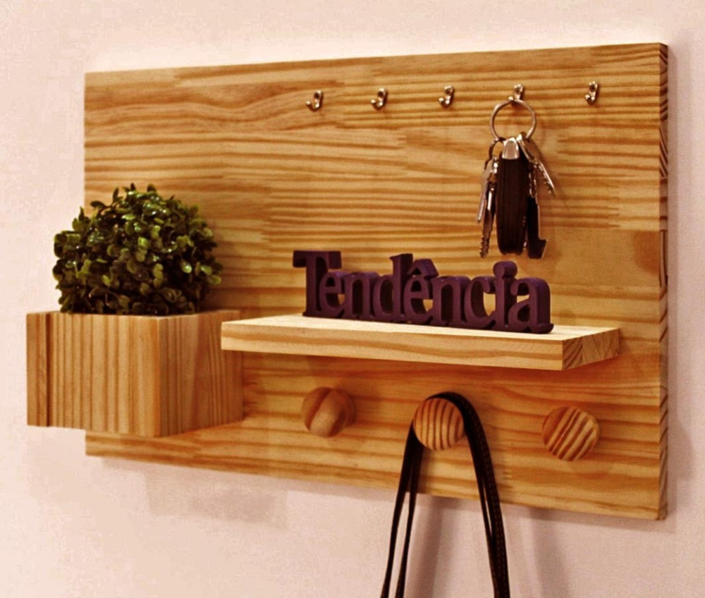 Ключница деревянная 