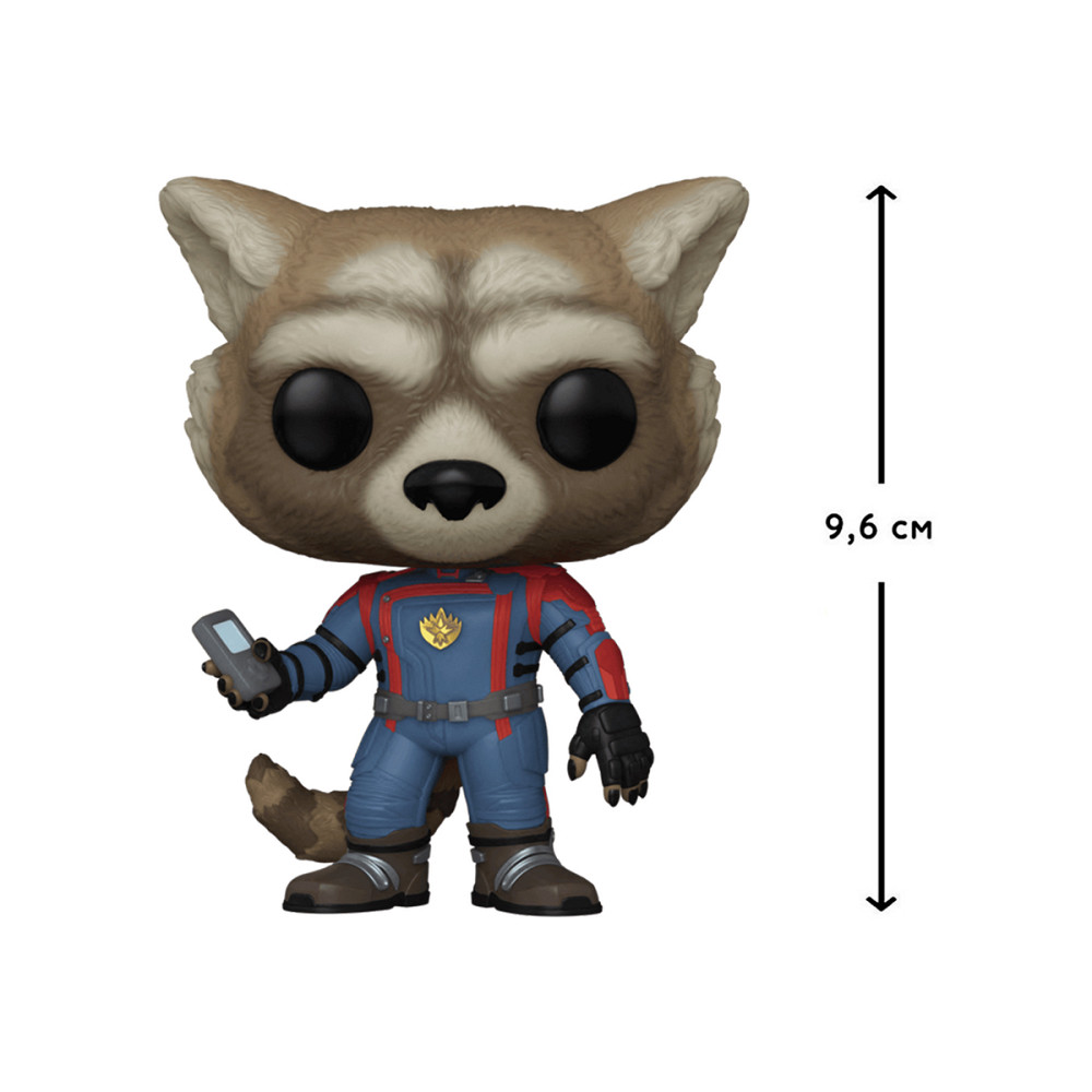 Ігрова фігурка Funko Pop! серії GOTG3 - Єнот Ракета Днепр - изображение 2
