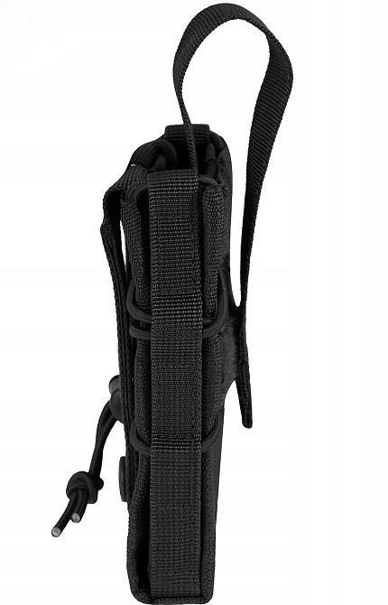 Тактический Подсумок для смартфона и документов с системой Molle и ремнем Mil-Tec от Sturm (13492002) Black Нововолынск - изображение 3