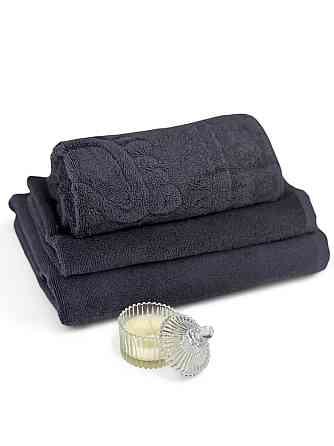 Комплект махрових рушників + килимок для ніг Ideal Textile графіт Чернівці