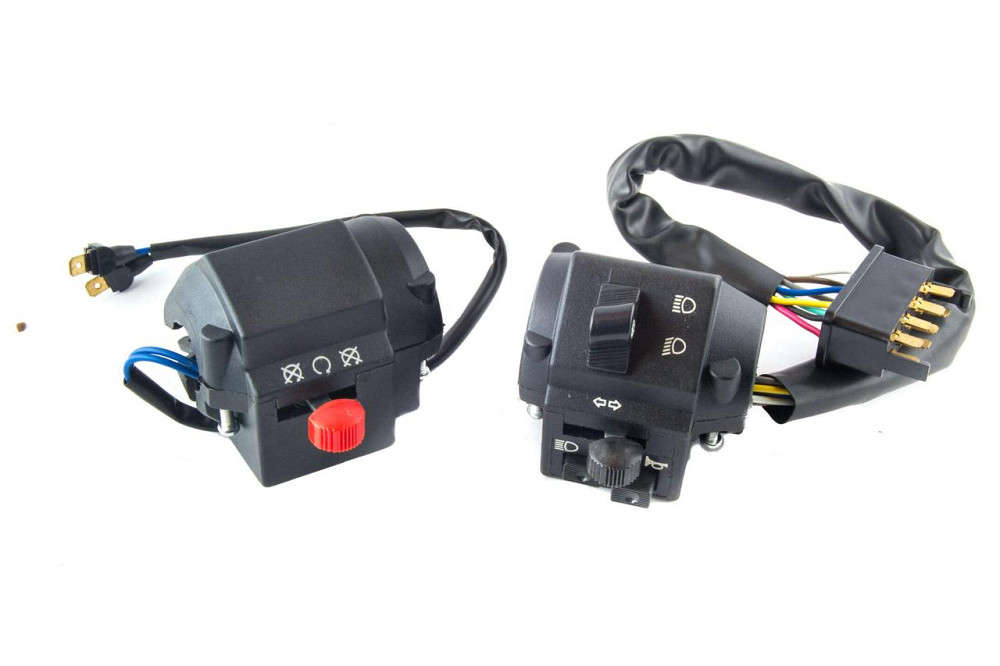 Блоки кнопок керма (пара) мотоцикл Ява 350, 638 Мукачево - фото 1