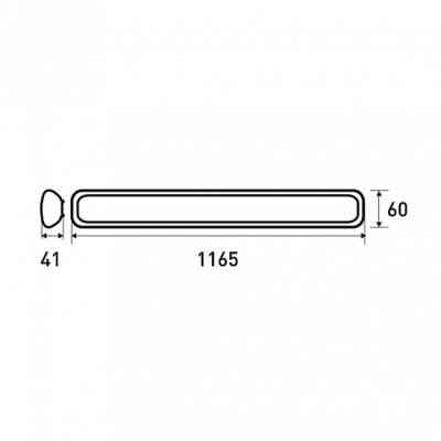 Світильник Eurolamp S IP65 36W 4000K (1.2m) (LED-FX(1.2)-36/4(S)) Вінниця