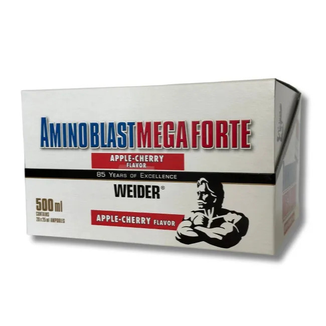 Аминокислотный комплекс Weider Amino Blast Mega Forte 20x25 ml (Apple-cherry) Луцк - изображение 2