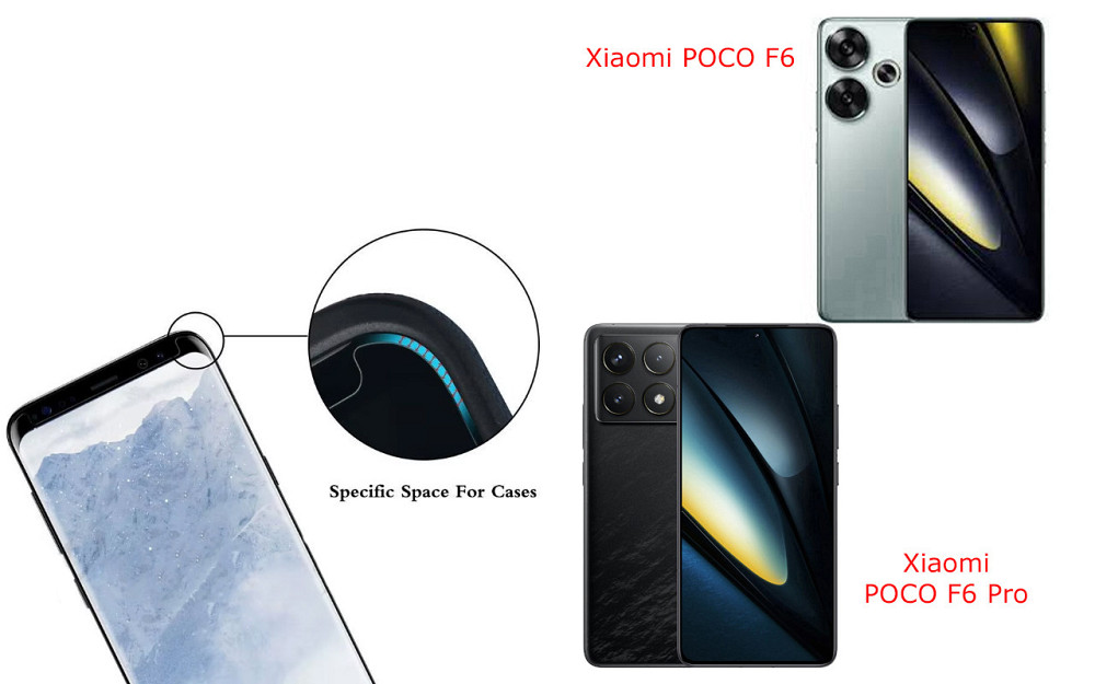 Защитное стекло HyperGlass Pro для Xiaomi POCO F6, POCO F6 Pro – максимальная чувствительность и защита Киев - изображение 3