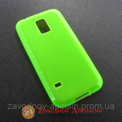 Samsung G800 S5 mini чехол Cover green Одесса - изображение 1