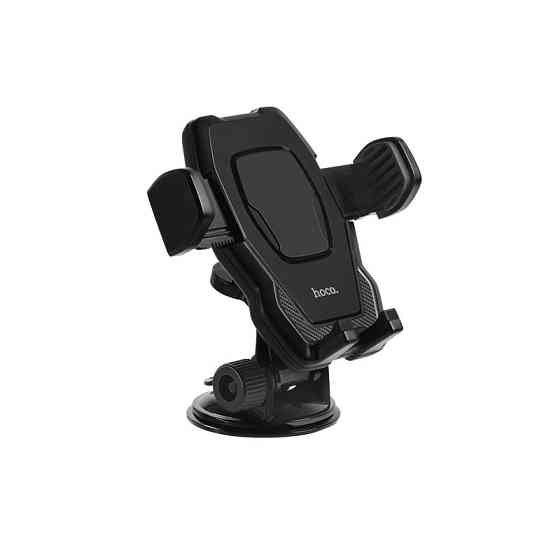 Автотримач для телефона HOCO CA31 cool run suction cup car holder Black Киев