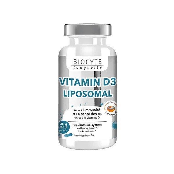 Biocyte Vitamine D3 Liposomal Вітамін D3 у ліпосомальній формі, 30 капсул Дніпро - фото 1