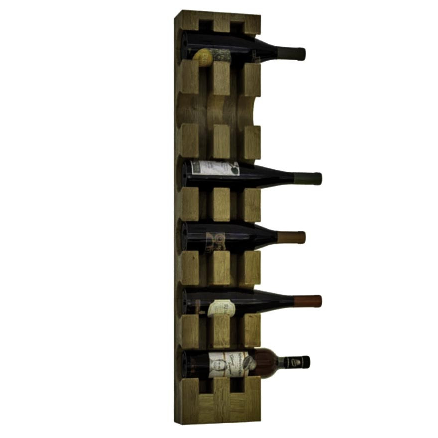 Настенная винная полка 