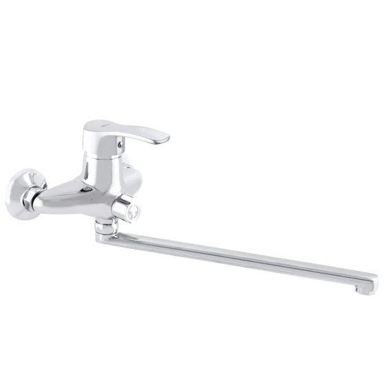 Смеситель для ванны Zerix NHK 279 с длинным изливом ZX0051 Харьков