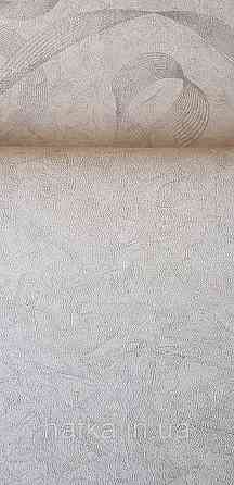Шпалери метрові вінілові на флізеліні Sintra Vila під штукатурку мазки структурні молочні світлий беж 532409 Київ