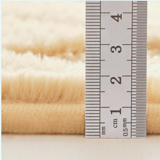 Коврик для ванной и душа коврик для ног в ванную комнату,микрофибра,атискользящий c узором 40х60 см,бежевый Кам'янець-Подільський