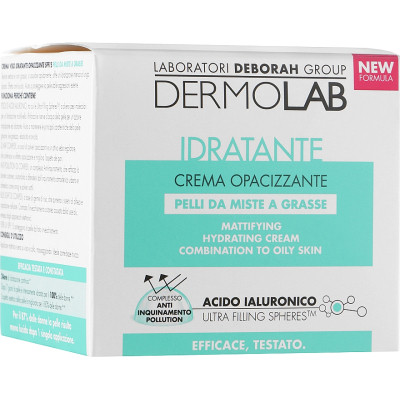 Крем для лица Dermolab Mattiying Hydrating Cream SPF 15 Матирующий увлажняющий 50 мл (8009518247077) Винница - изображение 2