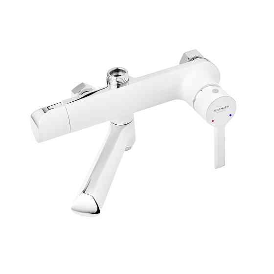 Душова система з виливом Kroner KRP Essen - W063 білий/хром Київ