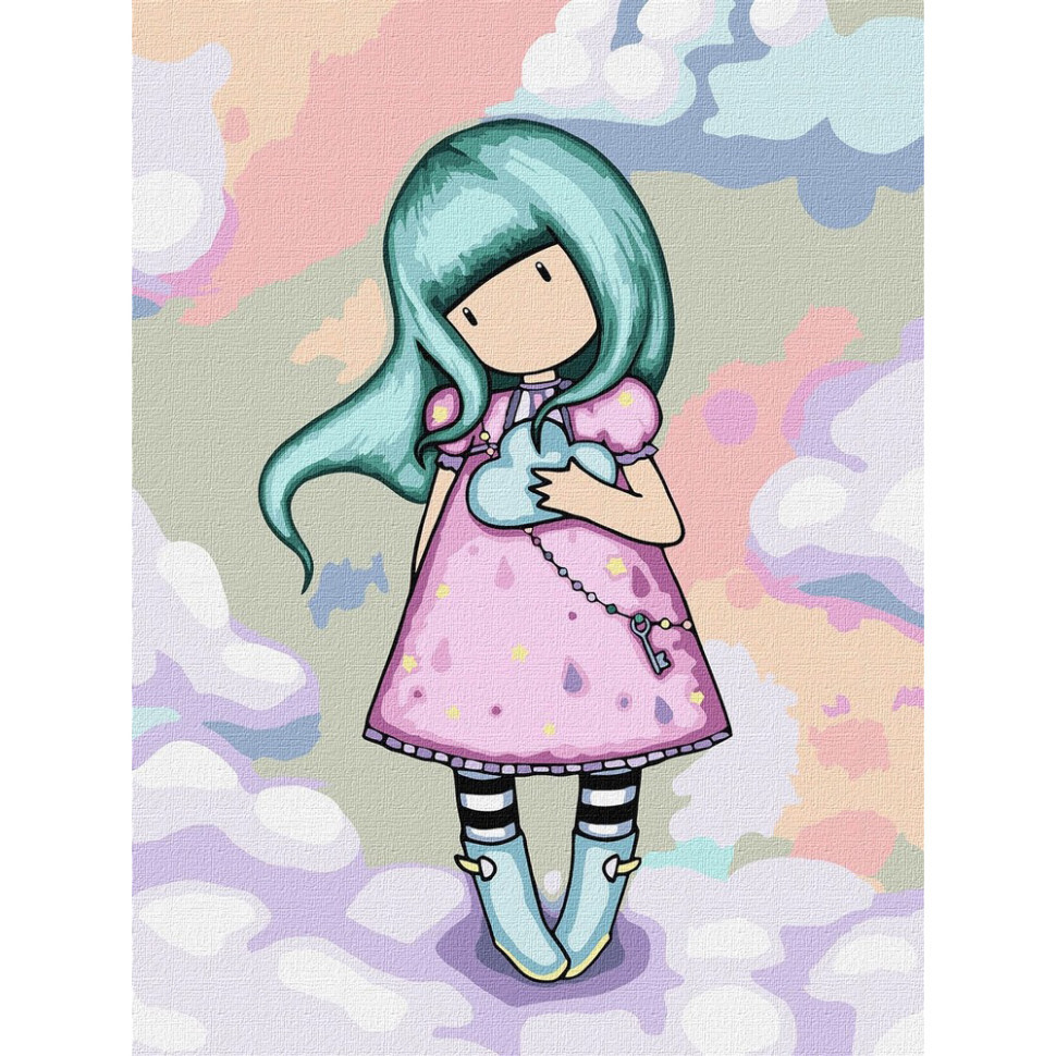 Картина за номерами "Ostara Santoro Gorjuss Collection" KHO8588, 30х40 см Вінниця - фото 1