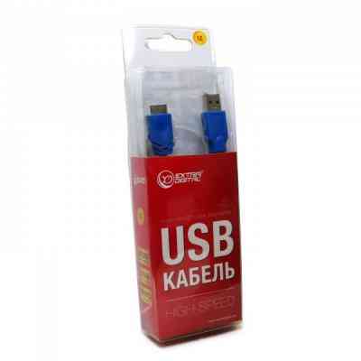Дата кабель USB 3.0 AM to Micro B 0.5m Extradigital (KBU1625) Вінниця