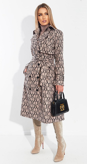 Двобортний класичний тренч (46) Київ - фото 2