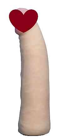 Насадка для страпона телесная EGZO Ciberskin NSTR04 ( 17,5 см х 3,8 см ) Sex Aura Киев