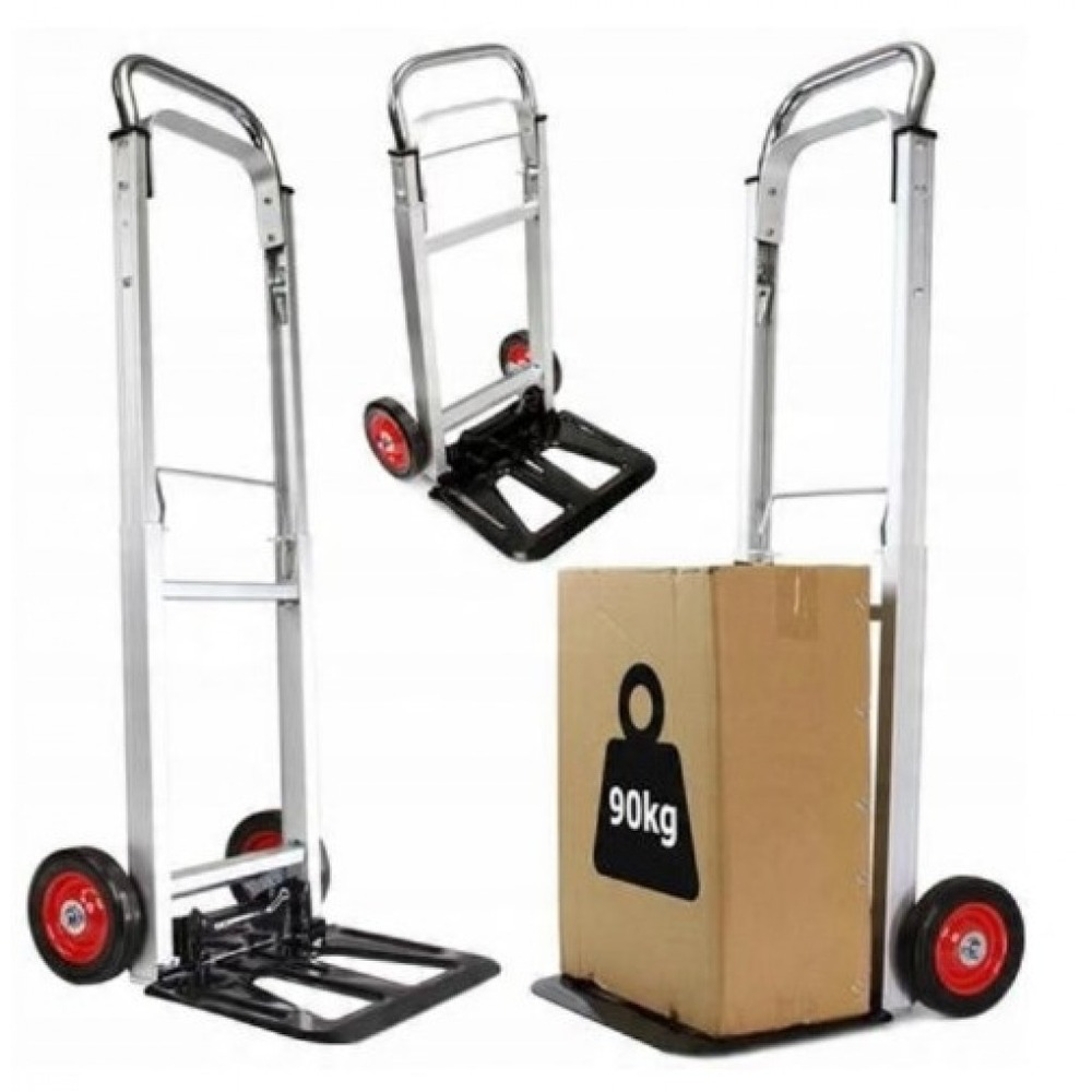 Алюминиевая складная ручная тележка‑платформа Siker HT1011 до 90 кг, легкая Киев - изображение 2