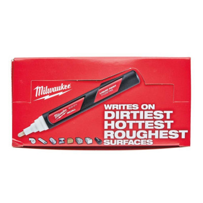 Маркер Milwaukee на основе жидкой краски INKZALL Белый - LP (48223711) Винница - изображение 5