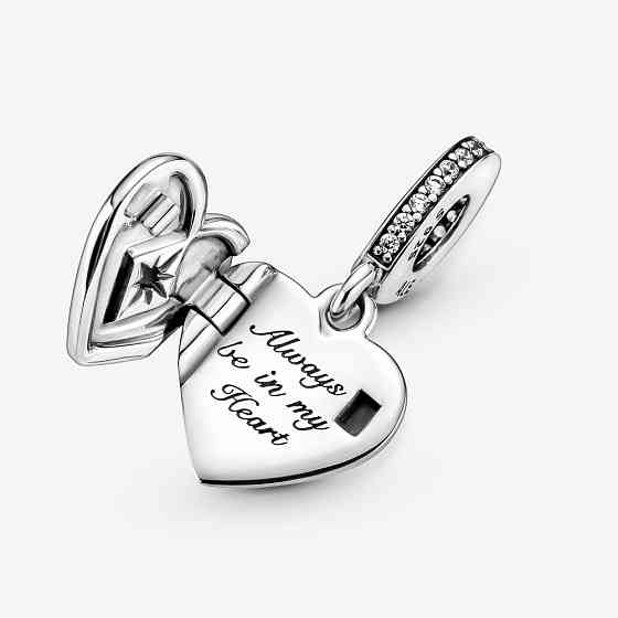 Серебряный шарм Пандора Пандора Openable Heart Locket DangleMasterSem Киев