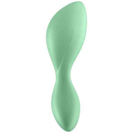 Анальная смарт-пробка с вибрацией Satisfyer Trendsetter Green Sex Aura Киев