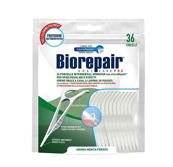 Флоcер з тримачем насичений гідроксиапатитом BioRepair 36 шт Вінниця