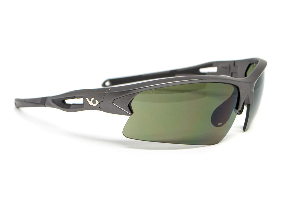Окуляри захисні Venture Gear MontEagle GunMetal (forest gray) Anti-Fog, сіро-зелені Запоріжжя - фото 3