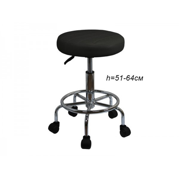 Стілець для майстра мод. 845 Чорний Київ - фото 1