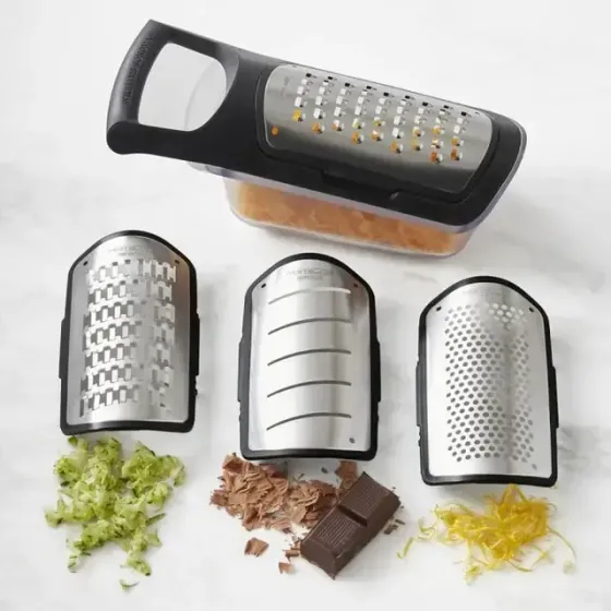 Набор Терок Soft Touch Container Grater Set Терки 4в1 Коломия