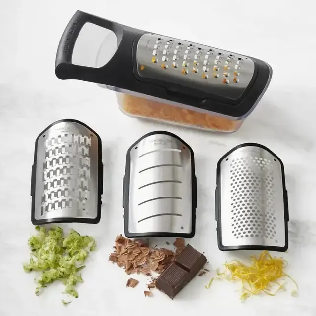 Набор Терок Soft Touch Container Grater Set Терки 4в1 Коломия - фото 3