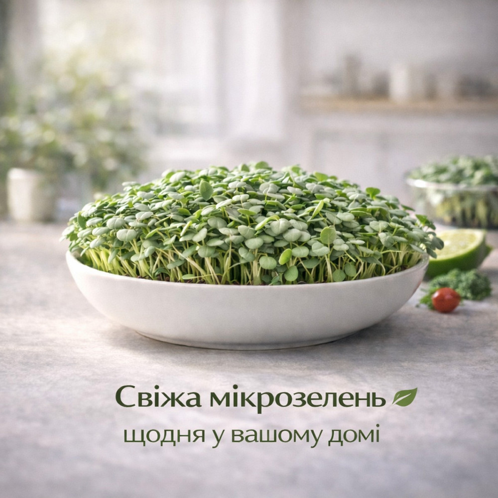 Набір для вирощування мікрозелені 15 культур "Суперфуд XL" з контейнерами та інструкцією (повний комплект) Харків - фото 3
