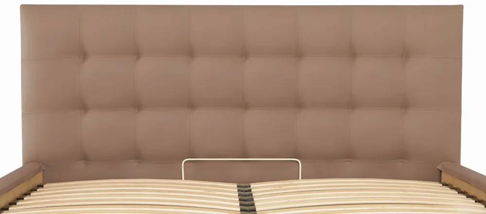 Кровать Двуспальная Chester Comfort 160 х 200 см Fly 2213 С подъемным механизмом и нишей для белья Светло-коричневый Киев - изображение 5