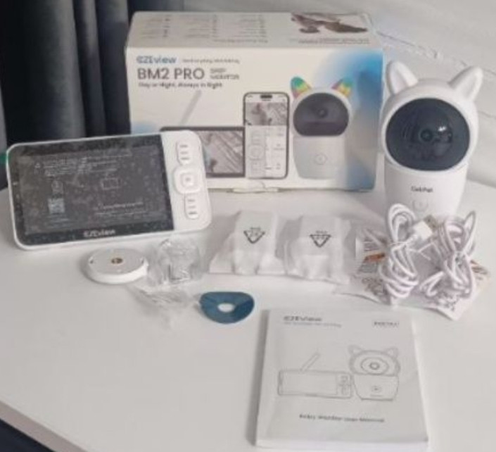 CZEview BM 2PRO відеоняня, 2K, WiFi, звук, Рух, нічне бач. нічник.НОВА. Харків - фото 4