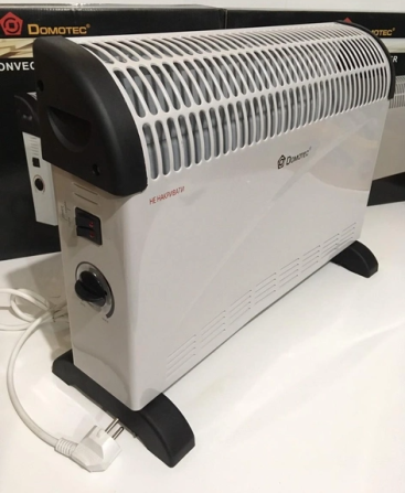 Электроконвектор Domotec Heater MS-5904 2000 Вт с 3 уровнями регулировки температуры Вт Белый 4587 Киев - изображение 7