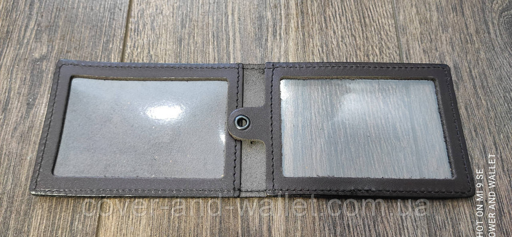 Обкладинка на посвідчення "Охрана порядку" Коричневий Київ - фото 4