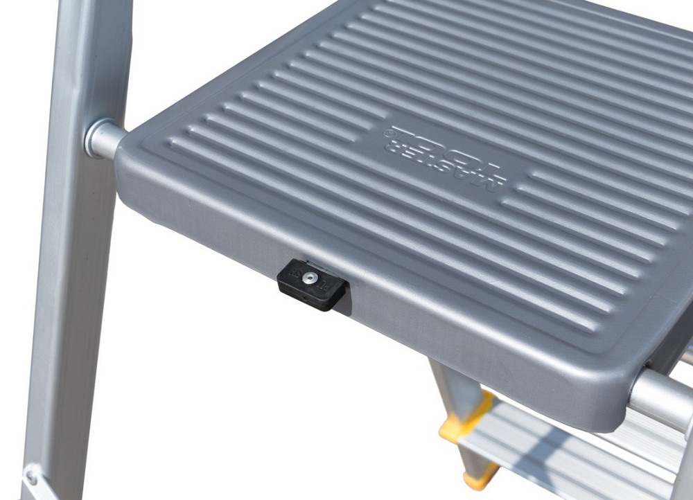 MASTERTOOL Драбина алюмінієва MASTERTOOL 4 ступені h=850 мм max 150 кг 79-1104 Коломия - фото 4