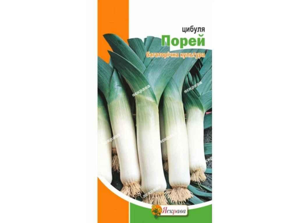 Лук-порей (20 пачек) 1г ТМ ЯСКРАВА Киев - изображение 1