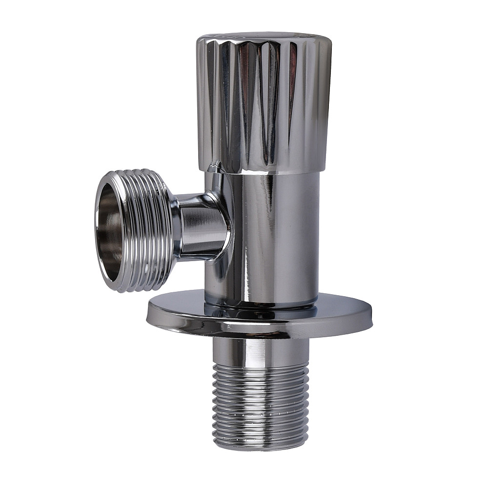 !Кран кутовий кераміка SOLOMON EXCLUSIVE 1/2″X3/4″ 989 CHROM ( 1шт.) Тернопіль - фото 2