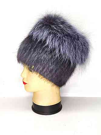 Шапка меховая женская кубанка Мадлен Графитовый Харьков