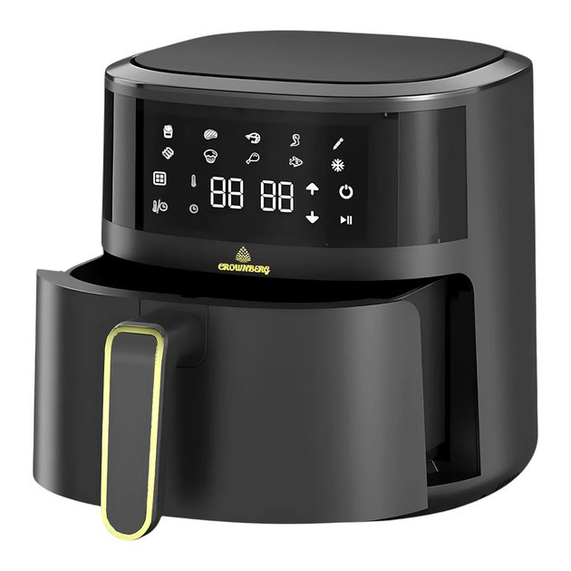 Аерофритюрниця для приготування їжі без олії Crownberg CB-5550 2000Вт 5л, Безмасляний фритюр JQ-56 Івано-Франківськ - фото 1